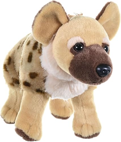 WILD REPUBLIC Hyena - Animal de peluche regalo para niños 12 pulgadas multicolor 12240