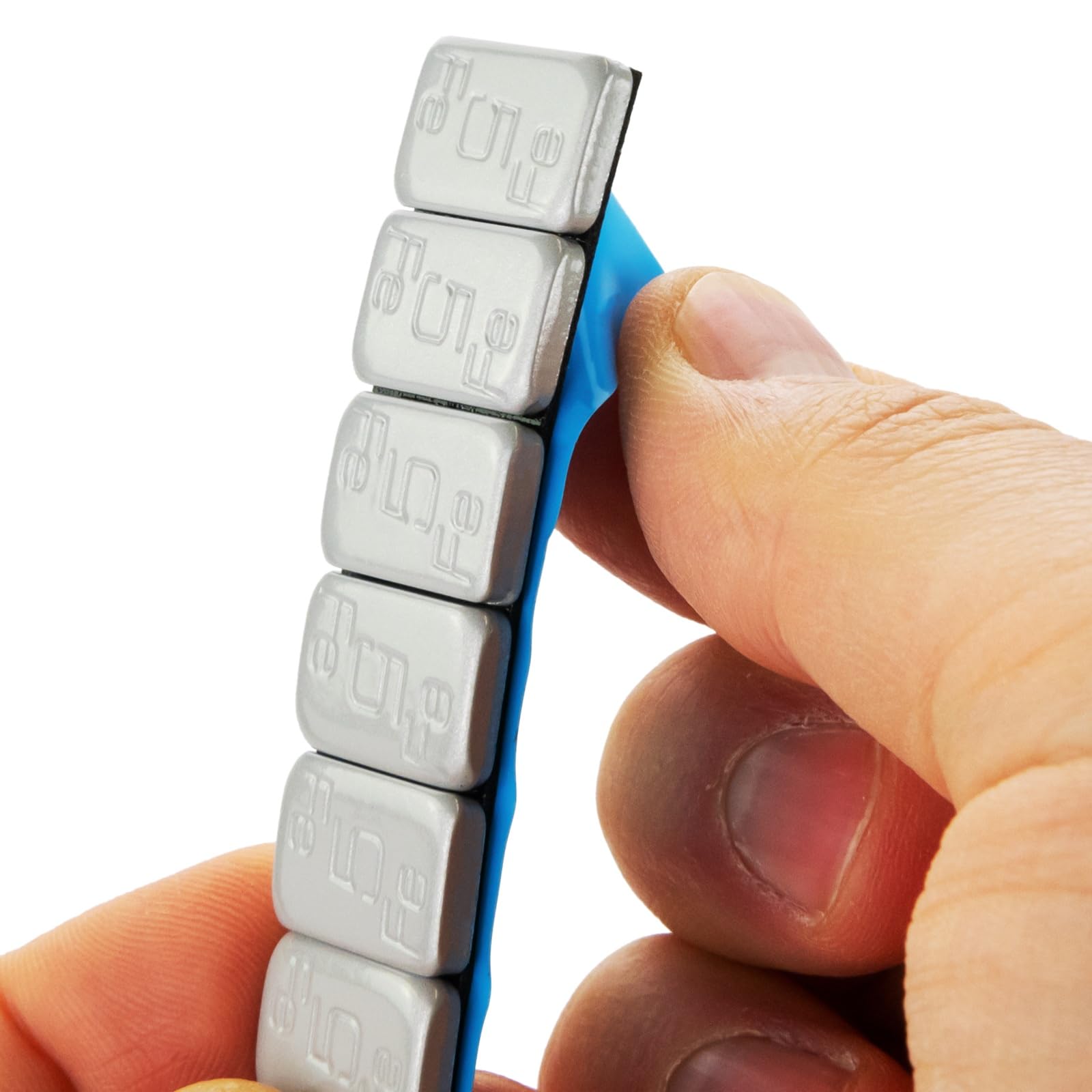 HASKYY 5kg balansgewichten rol Verzinkt kleefgewichten zelfklevend 1000x5g gewichten afscheurrand balansgewichten 19mm lengte kleefstroken voor staal- en aluminium velgen - PKW, SUV & motorfiets