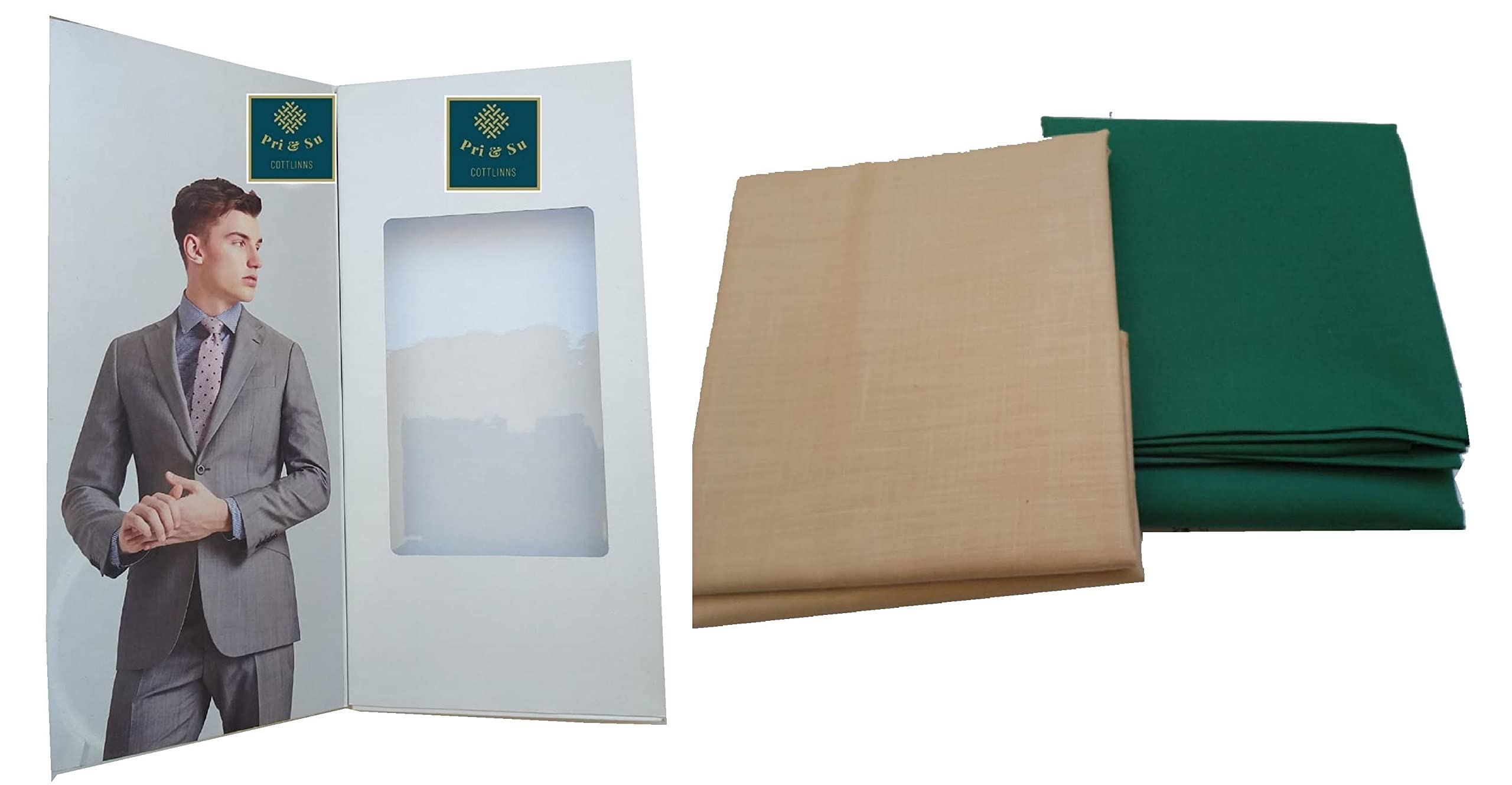 Pri & Su CottLinns Combo of Cotton Shirt 10012 & Trouser 3-picture-24