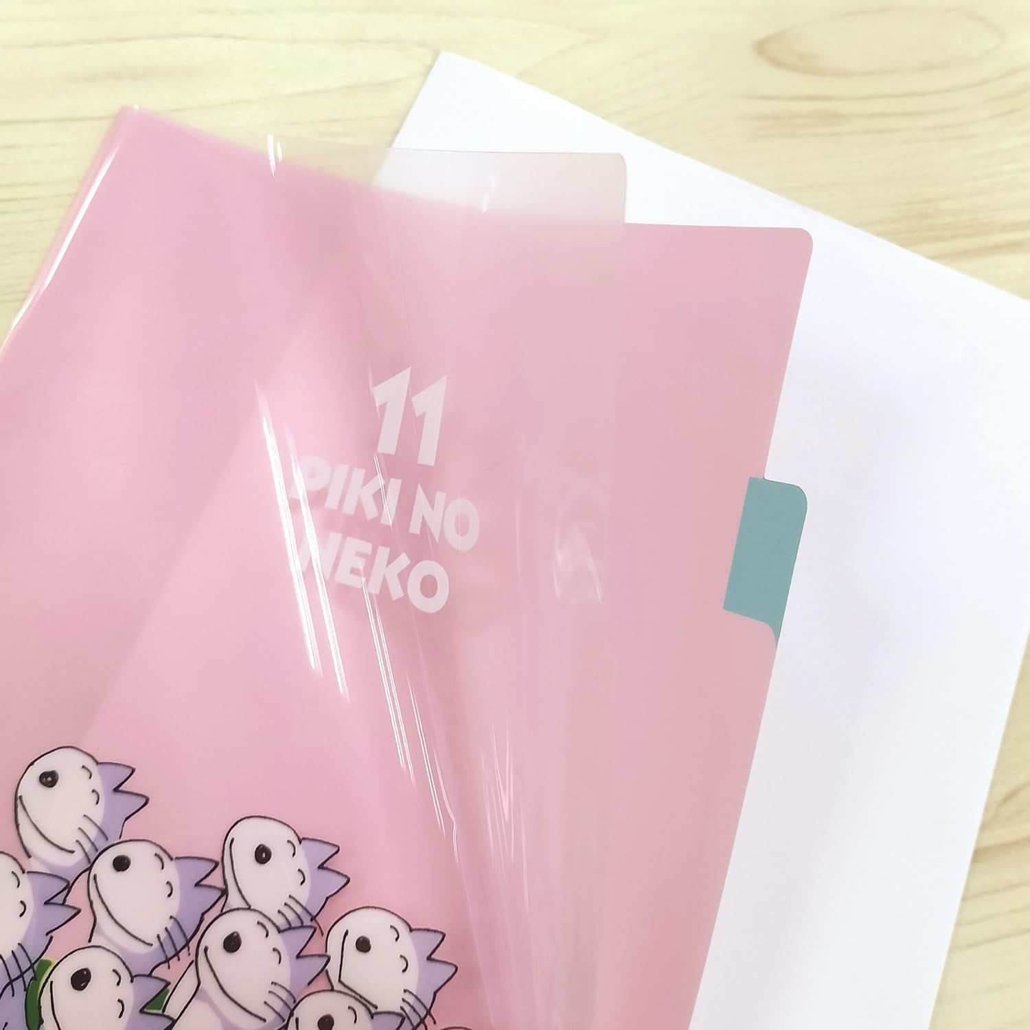 Amazon | 学研ステイフル 11ぴきのねこ クリアファイル A5 3ポケット 