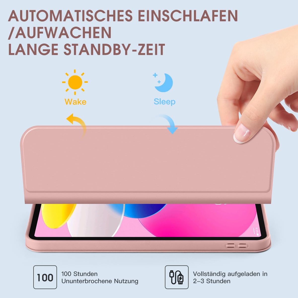 Custodia con tastiera con tastiera senza fili bluetooth e mouse