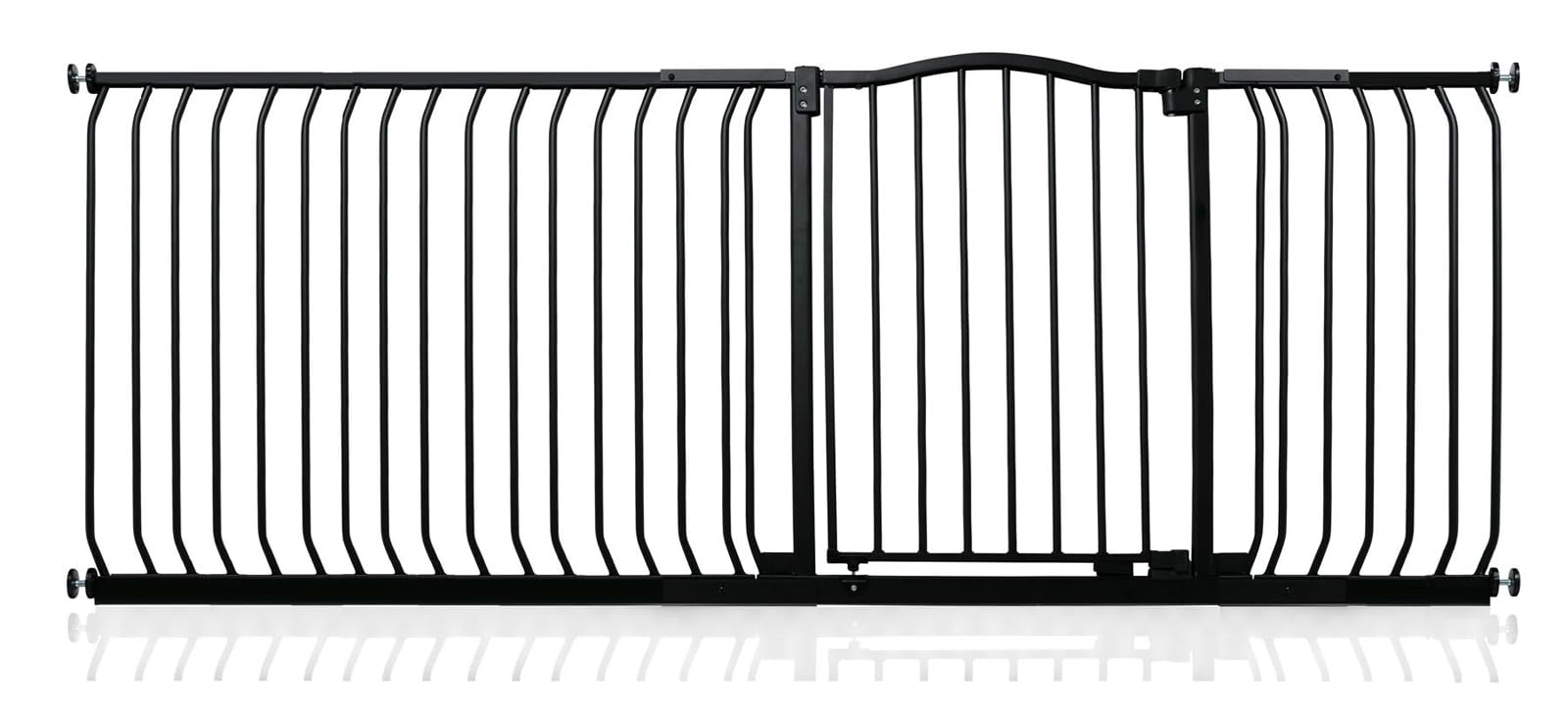 Safetots Curved Top Safety Gate, 71cm - 80cm, Matt White, Pressure Fit Stair Gate, Baby Gate for Doors Hallways and Spaces, Safety Barrier, Easy Installation — view 20