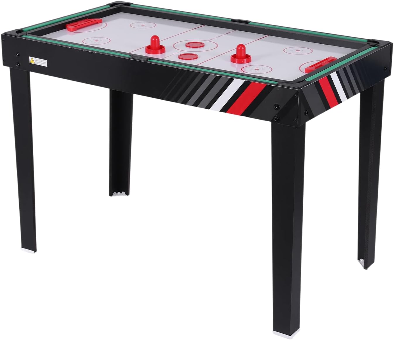 Generic 4-in-1 Different Convert Tables Game with Football Billiards Ice Hockey Table Tennis Foosball Table Combo Set Wear Resist for Friends and Family Playing