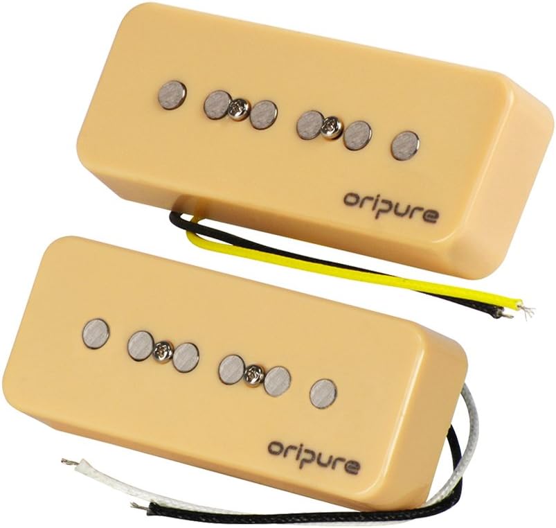 OriPure Soap Bar Pickups Electric Guitar P90 Pickups Set Neck & Bridge Pickup