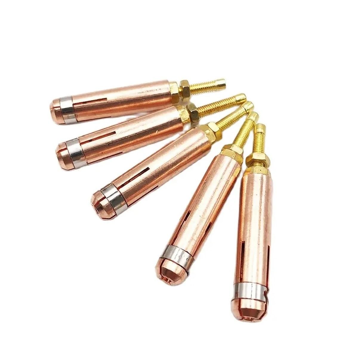 10 pinzas de sujeción M3 M4 M5 M6 M8 M10 for pistola de soldadura de pernos CD de descarga de condensador, soplete de soldadura, máquina de soldadura de pernos.(M10)