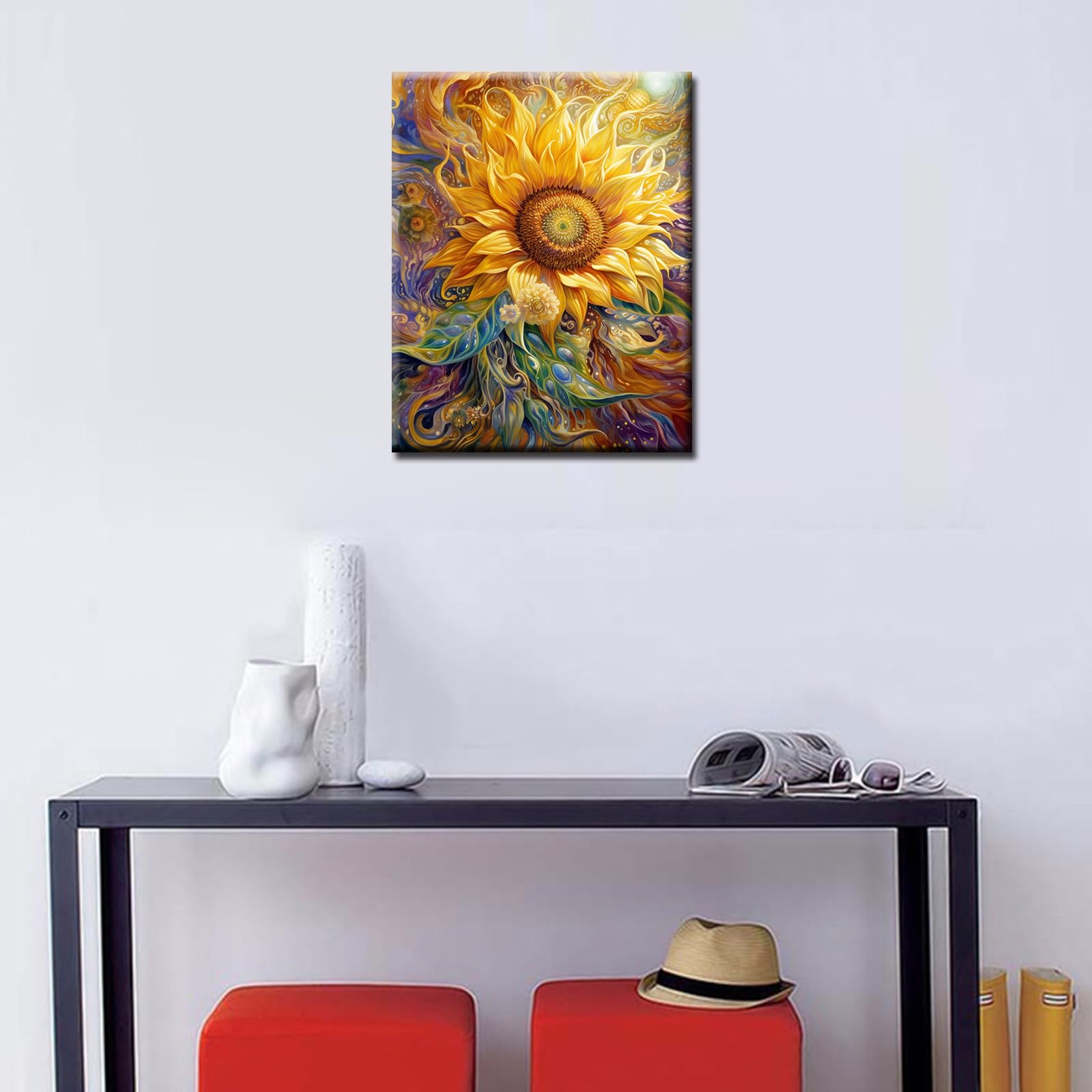 DAERLE Peinture Numero Adulte, Fruits Et Bouquet, DIY