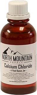 North Mountain Supply Liquid Calcium Chloride - Add to Pasteurized Milk for Higher Cheese Production - 4 Fluid Ounces - Made in Italy!