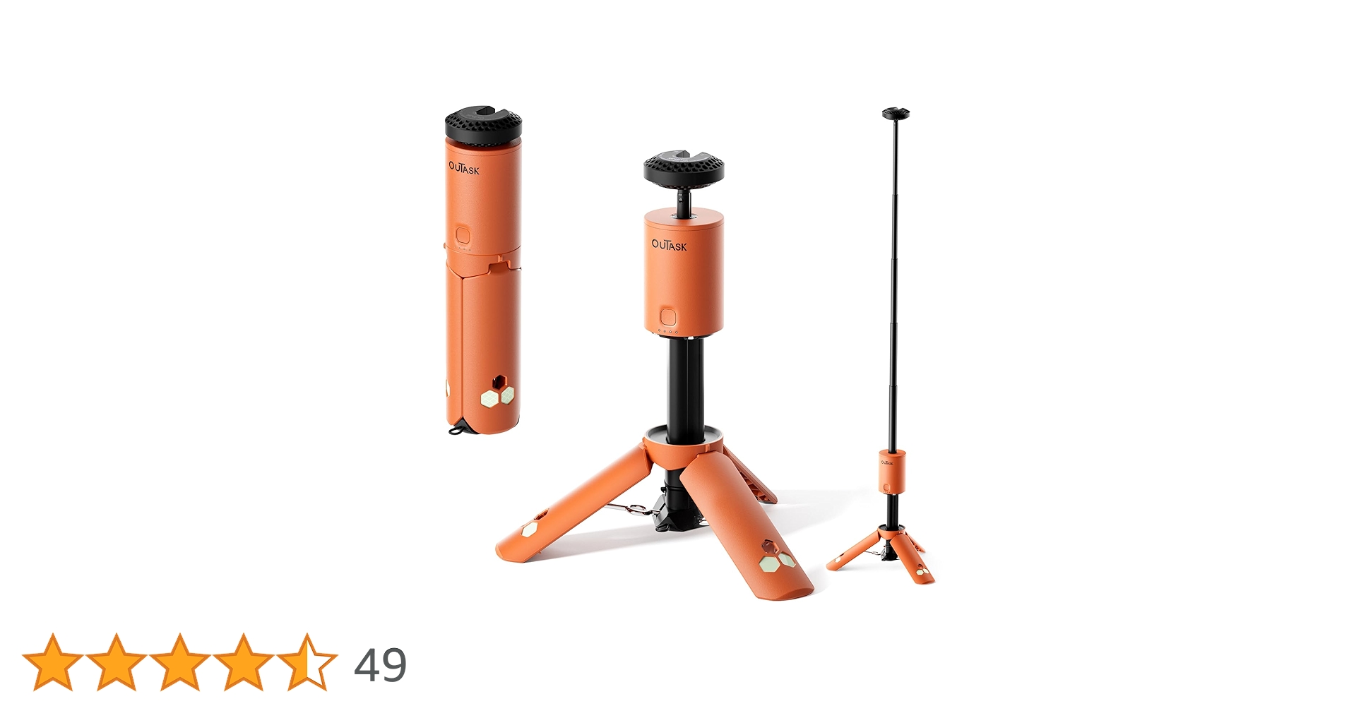 Amazon.co.jp: Outask LEDランタン ポータブル 三脚付きランタン