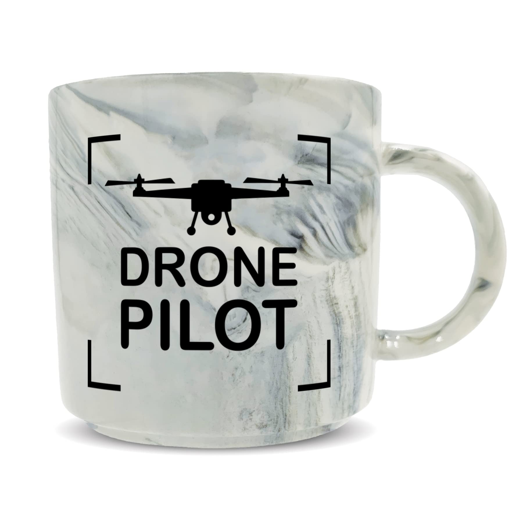 Hippowarehouse Drone Pilot Printed Mug Various Colour Options Ceramic Cup Kitchenware 11oz