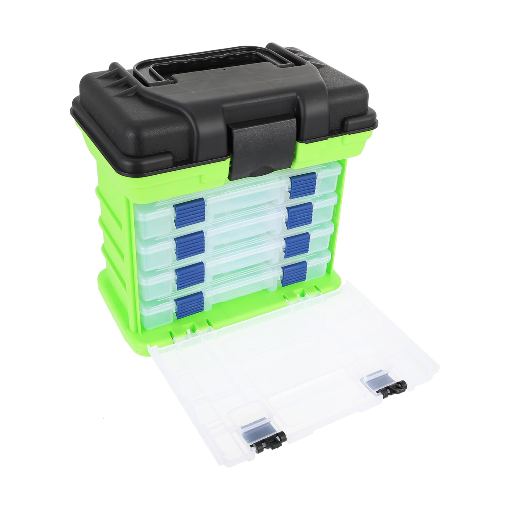 TOYANDONA Boîte de Rangement pour Matériel de Couches avec Siège Boîte à Outils Portable Contenant Accessoires de Fournitures