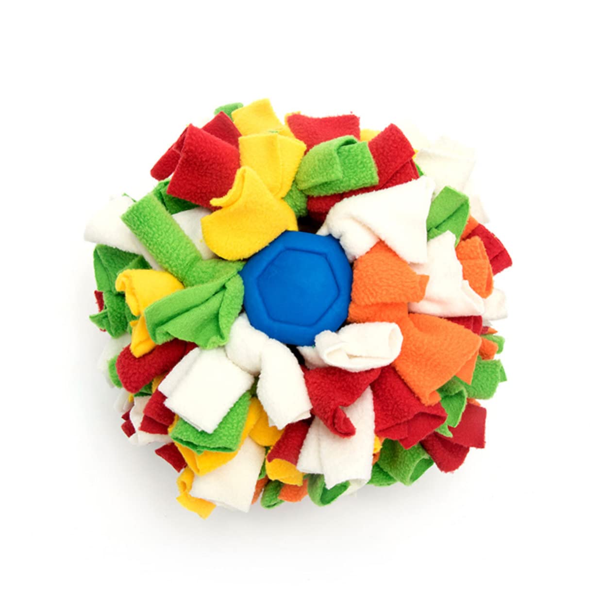 Hundeschnüffelball Langlebiges Intelligenzspielzeug aus TPR mit Polar Fleece und Training zur Langsamen Fütterung für Haus und Garten