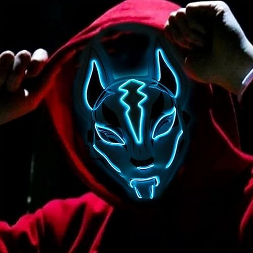 Miniatura 2 de Cable USB EL, 2 modos de cable de luz brillante, 32.8 pies32.8 ft (5 mx2) tira de luz flexible de neón para fiestas, Halloween, Navidad, decoración