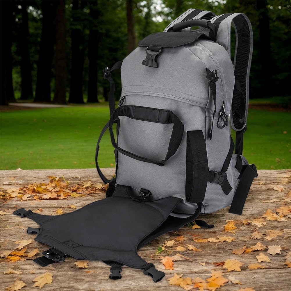 Rollerblading-Rucksack, Skischuhrucksack 30L mit verstellbaren Befestigungsgurten, Skating-Rucksack