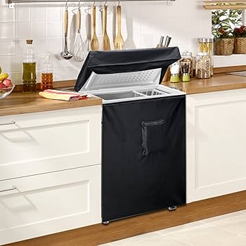 Amazon.com: Black Chest Freezer Cover, Luxiv Waterproof