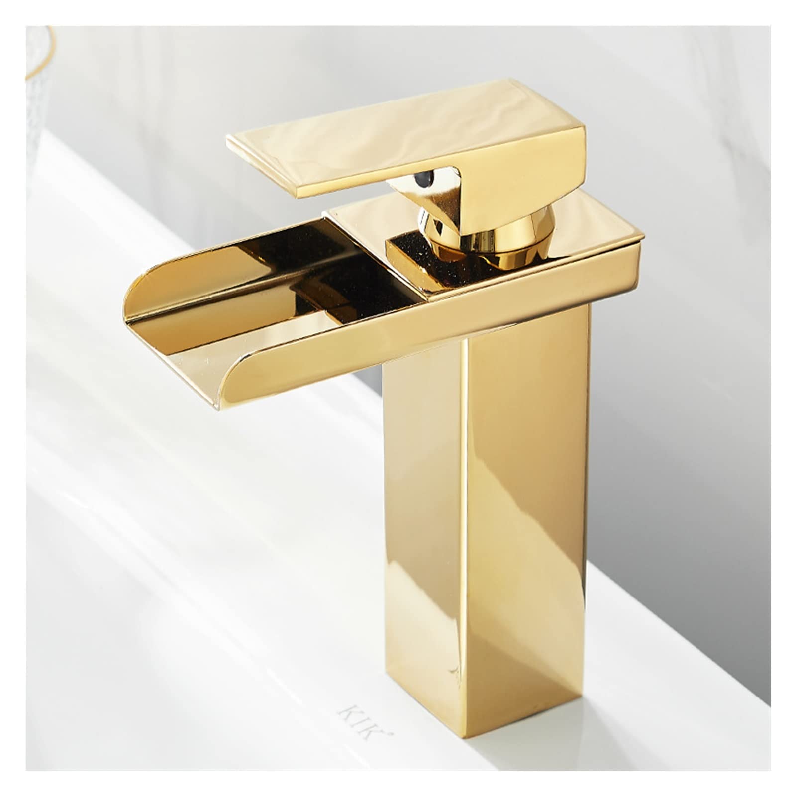 Robinet de vanité anti éclaboussures cascade eau chaude froide pour toilettes