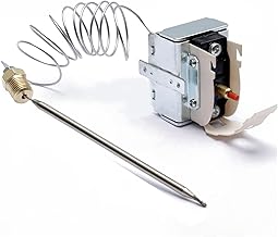 PP10084 High Limit Thermostat Switch Fryer Switch 450°F Manual Reset, 1/4" MPT Stuff Box, Compatible with Pitco Fryer VF35 SG14 MGII 35C 45C+, Durable Safety Temperature Cut-Off Control