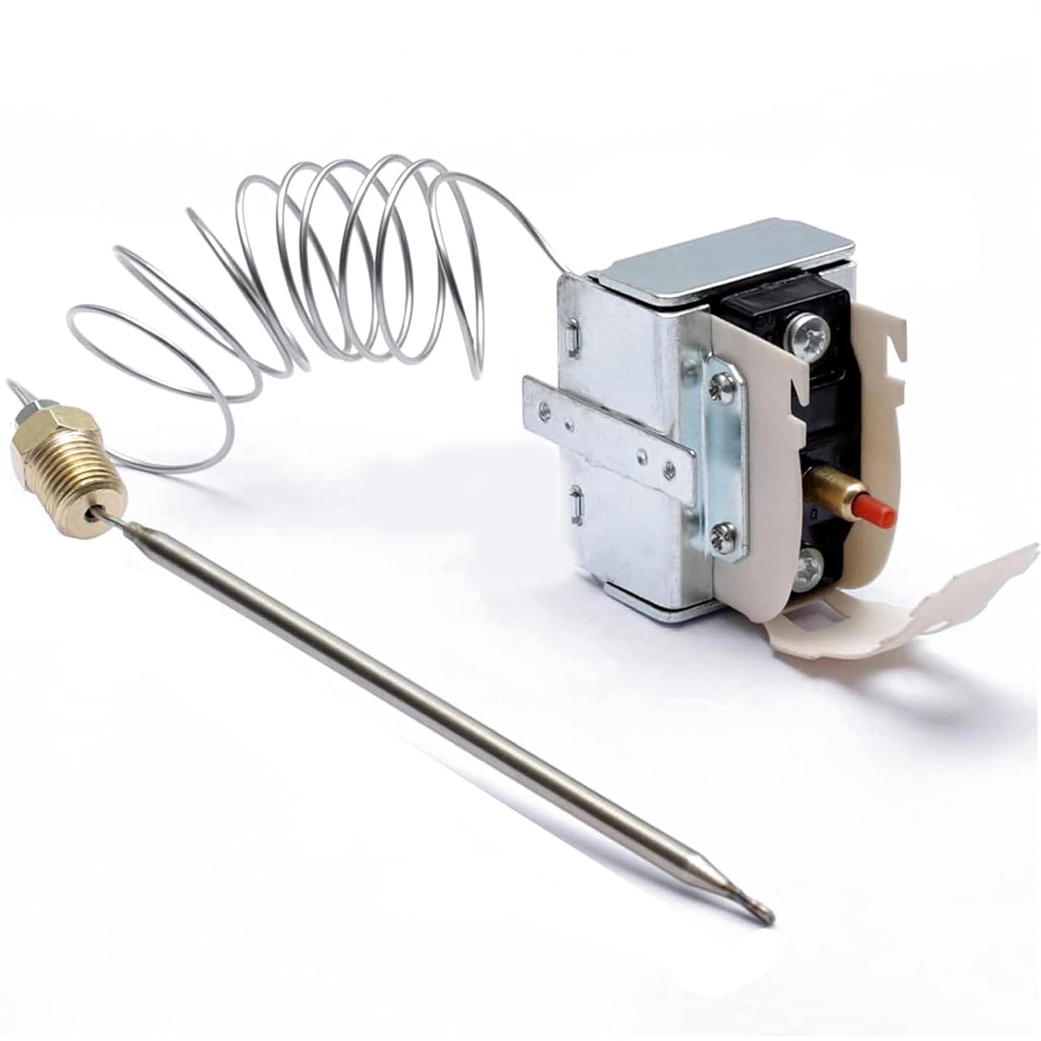 PP10084 High Limit Thermostat Switch 450°F – Manual Reset Safety Thermostat Compatible with Commercial Fryers, Replaces High-Temp Cut-Off Switches for Pitco VF35, SG14, MGII-35C, 45C+
