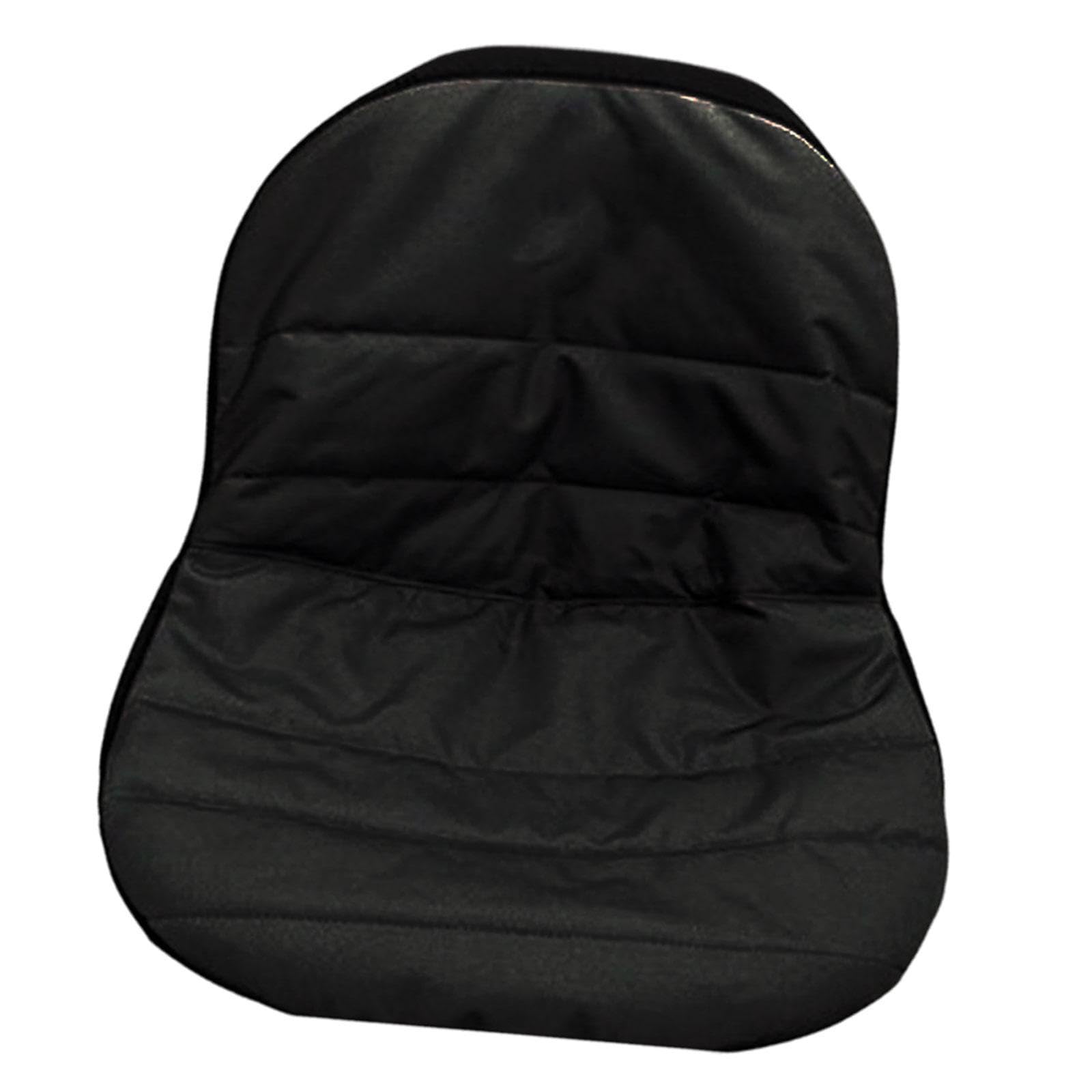 Housse Universelle et Imperméable pour Tondeuse à Gazon et Tracteur (Siège 50x40x35cm, Noir)