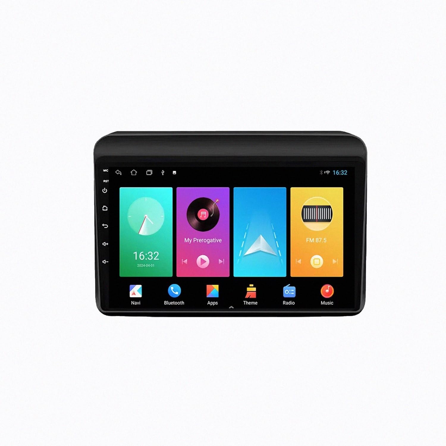 Wyświetlacz Carplay dla Suzuki Ertiga 2018 2019 Z Bluetooth, Fm I Aux; Obsługa Mirror Link, Nawigacji Gps Oraz Sterowania Głosowego, 4 Rdzeń 4G+64G