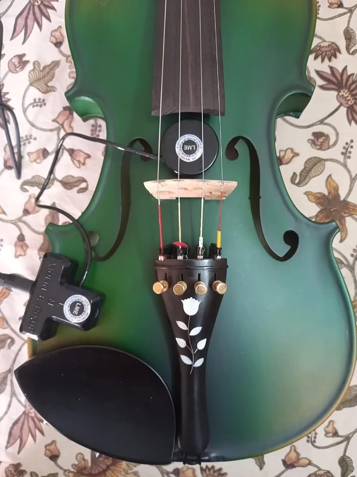 LME Laxmi Musical Electronics - Violin-PIEZO Pickup for Acoustic with Volume Adjustment in Pickup Cable (10.F.T) 3.METRE Cable - Image 9 thumbnail