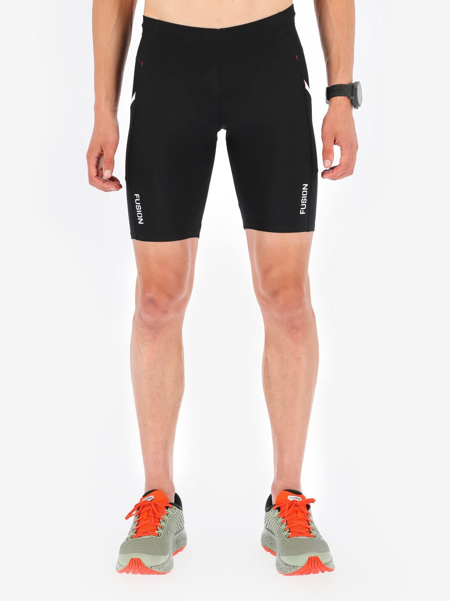 Fusion garçon C3 Tight Short M Noir