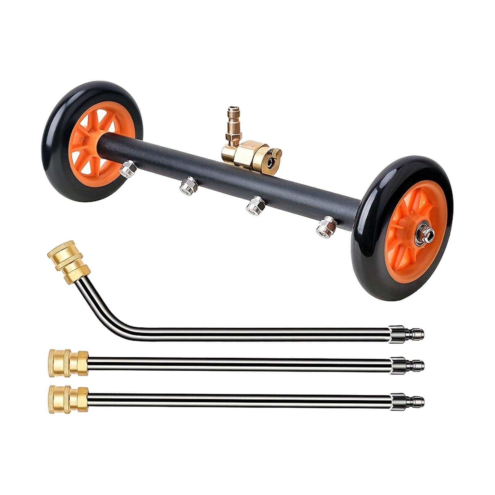 Idropulitrice Ad Alta Pressione, Lavavetri, Lavasuperfici, Attacco da 1/4", Universale di Lavaggio Sottoscocca per Auto, Passerelle E Cam
