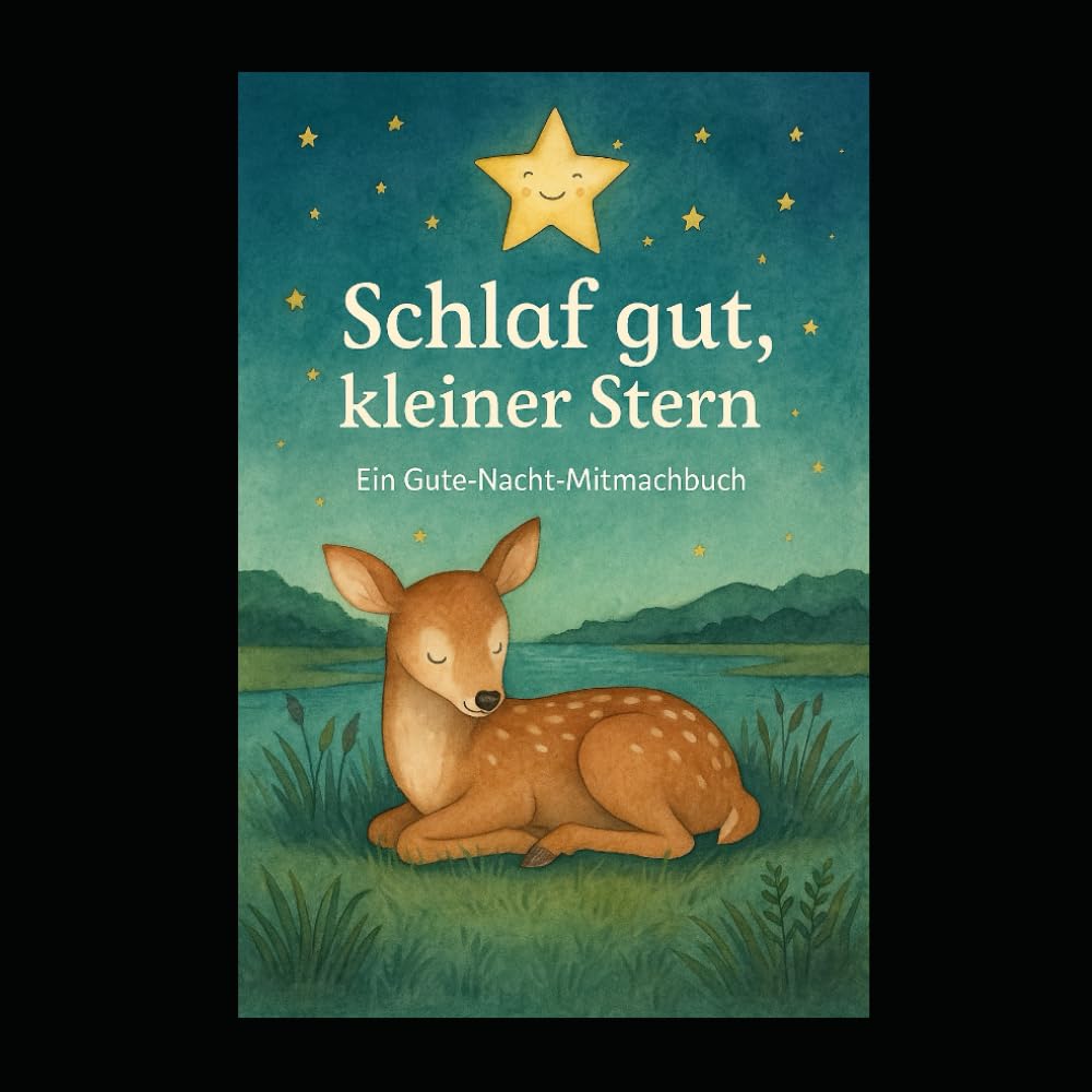 Schlaf gut, kleiner Stern – Ein Gute-Nacht-Mitmachbuch: Liebevolle Gutenachtgeschichte mit Mitmachmomenten für Kinder ab 2 Jahren