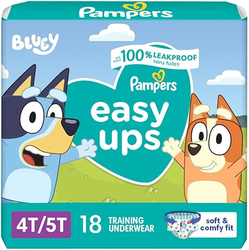 Vista 63 de Pampers Easy Ups Pañales de entrenamiento para niños y niñas, talla 5T-6T, 80 piezas, paquete enorme