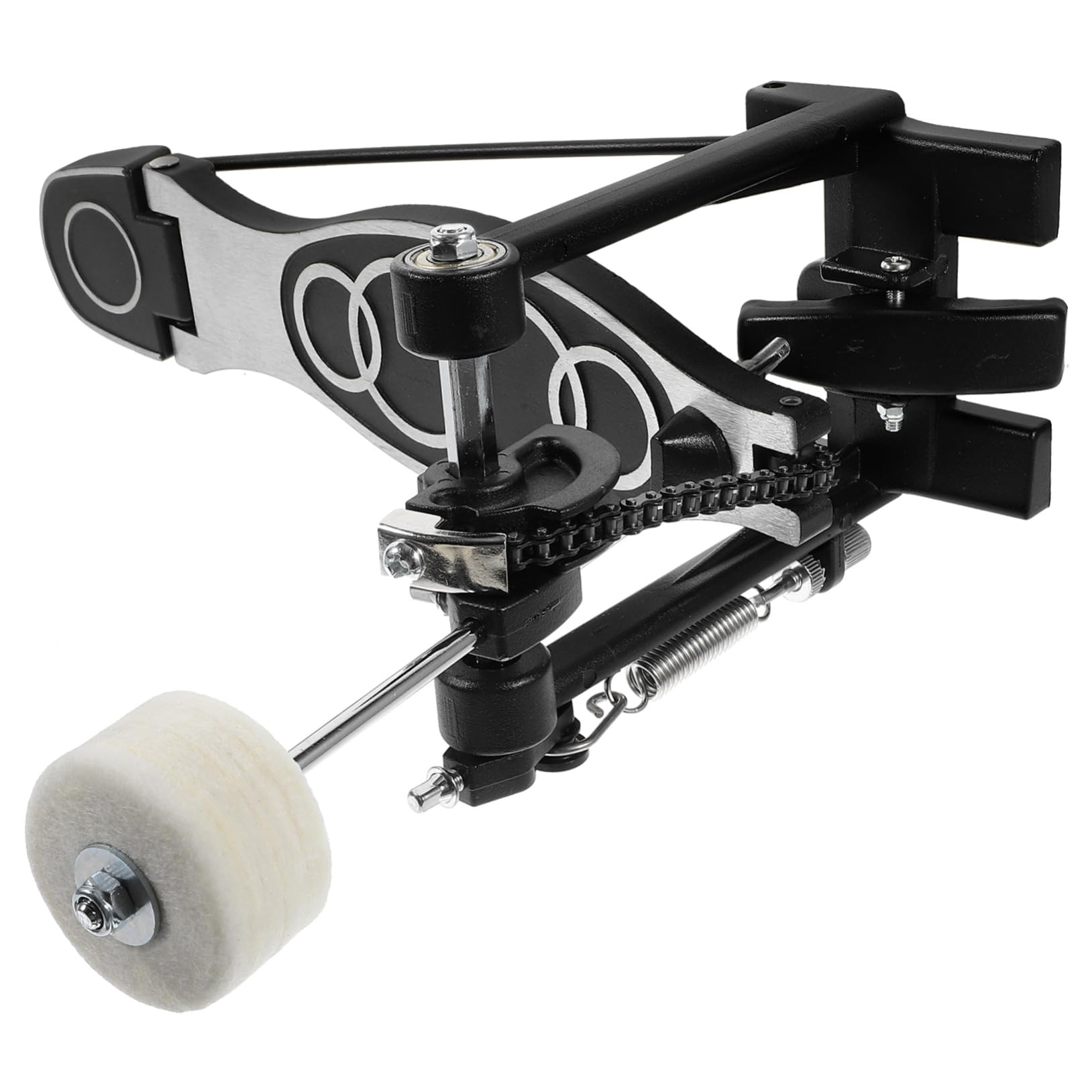 Pedal de Bombo para Batería Martillo Ajustable de Fieltro Antideslizante, Accesorio de Repuesto Profesional para Práctica y Mejora de Habilidades, Pieza Única para Bateristas
