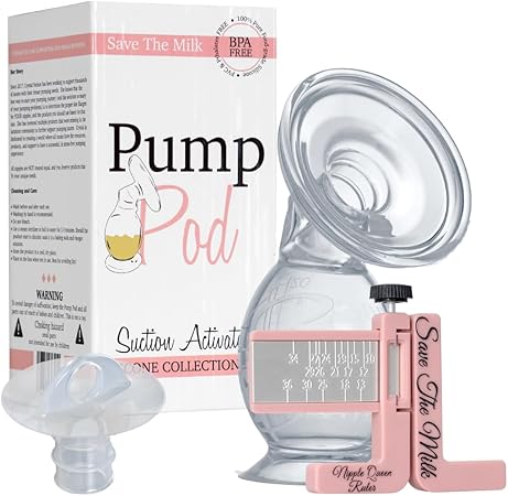 Amazon.com: Nipple Queen Ruler and 24mm Pump Pod; Nipple Measuring