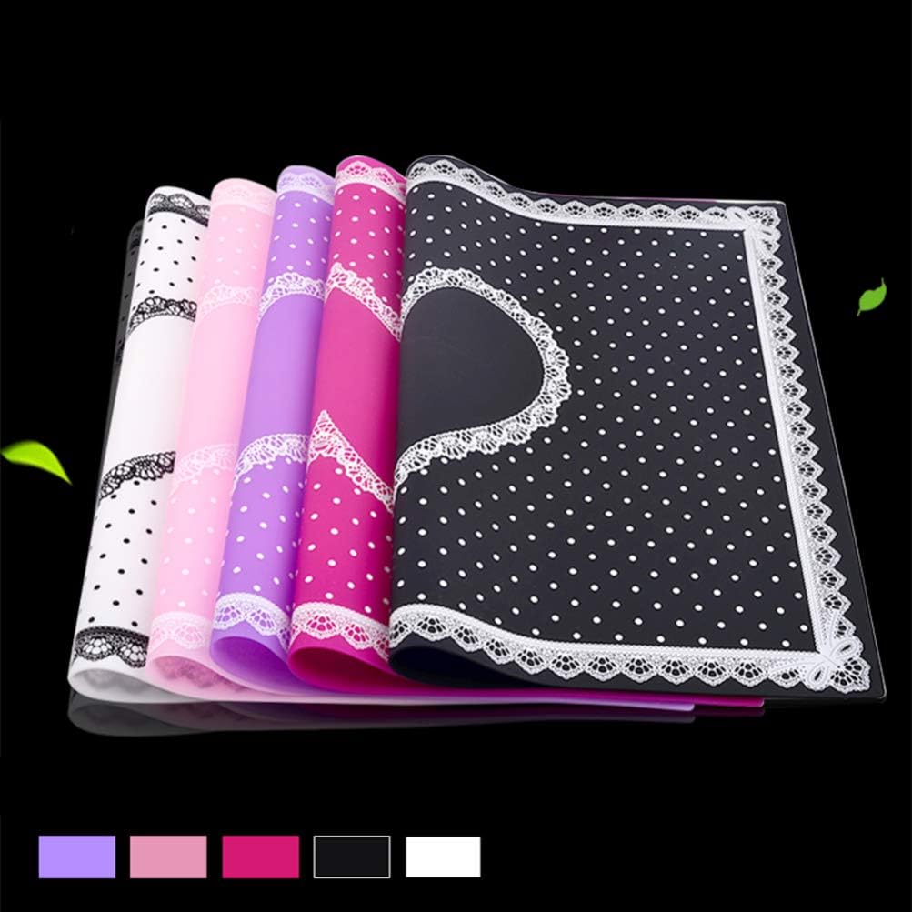 Nail Cushion Manicure Tools Silicone Hand Pillow Holder Cushion Nail Art Arm Wrist Rest Table Mat Foldable Pad Washable Manicure Equipment Advanced Salon Tool Rosy Arm Rest Pillow