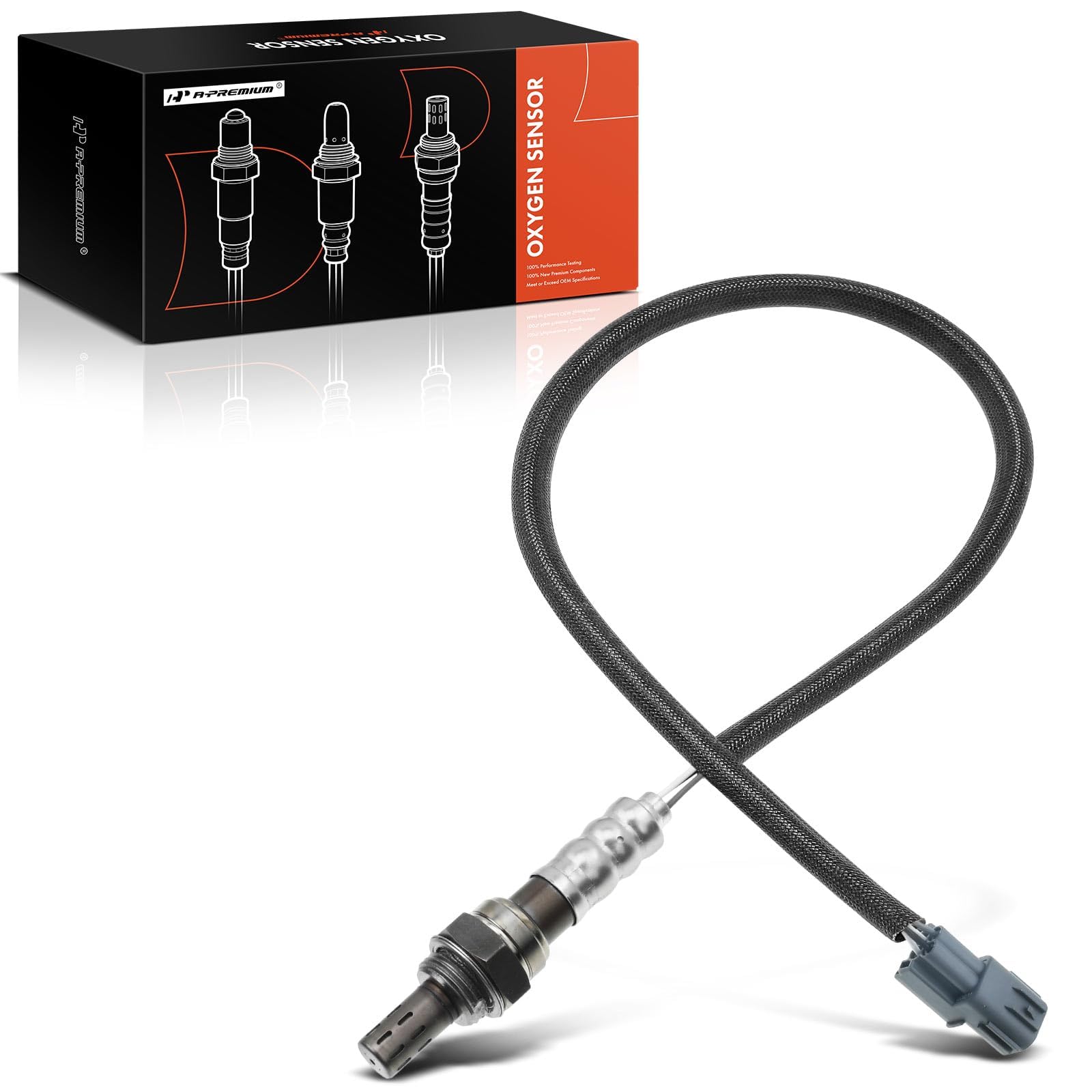 A-Premium O2 Oxygen Sensor Compatible with Hyundai Sonata, Tucson, Santa Fe, Santa Fe Sport, Palisade & Kia Optima 2016-2020, Sorento, Sportage, Telluride, Stinger & Genesis G70, Downstream