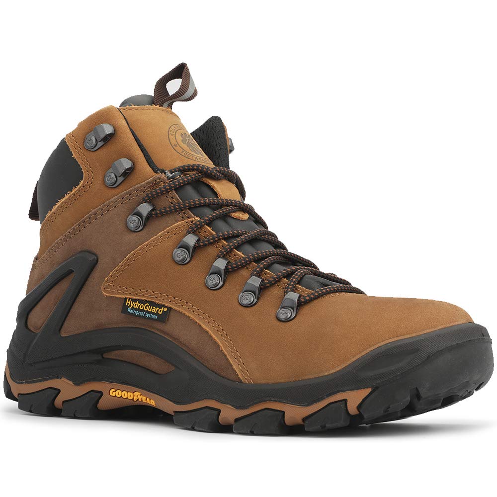 Rockrooster Farland Mens Waterproof Hiking Boot Non Slip Outdoor