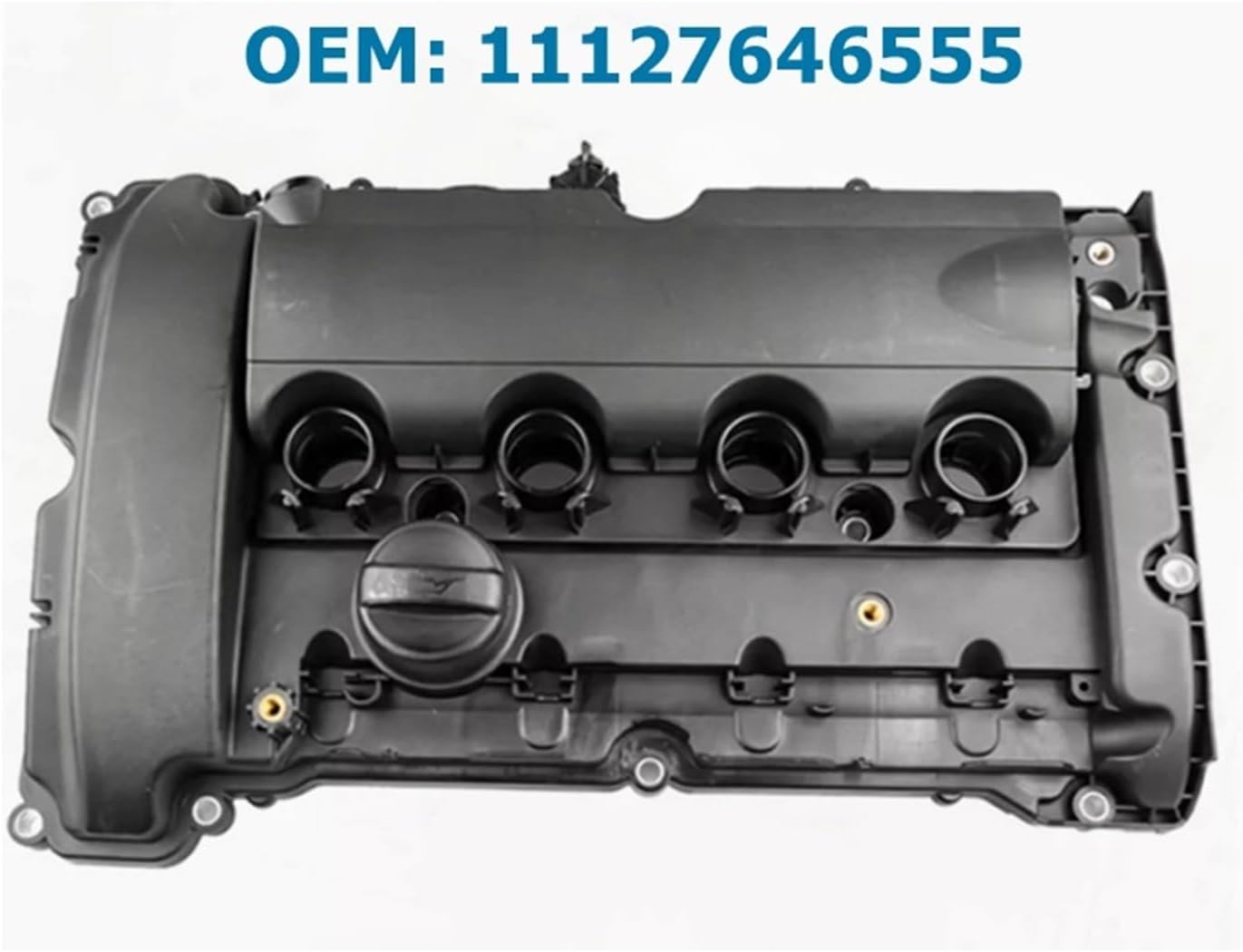 11127646555 Engine Cylinder Head Valve Cover With Gasket Compatible R55 R56 R57 R58 R59 N14 1.6L Plastic 11127585907 11127572854