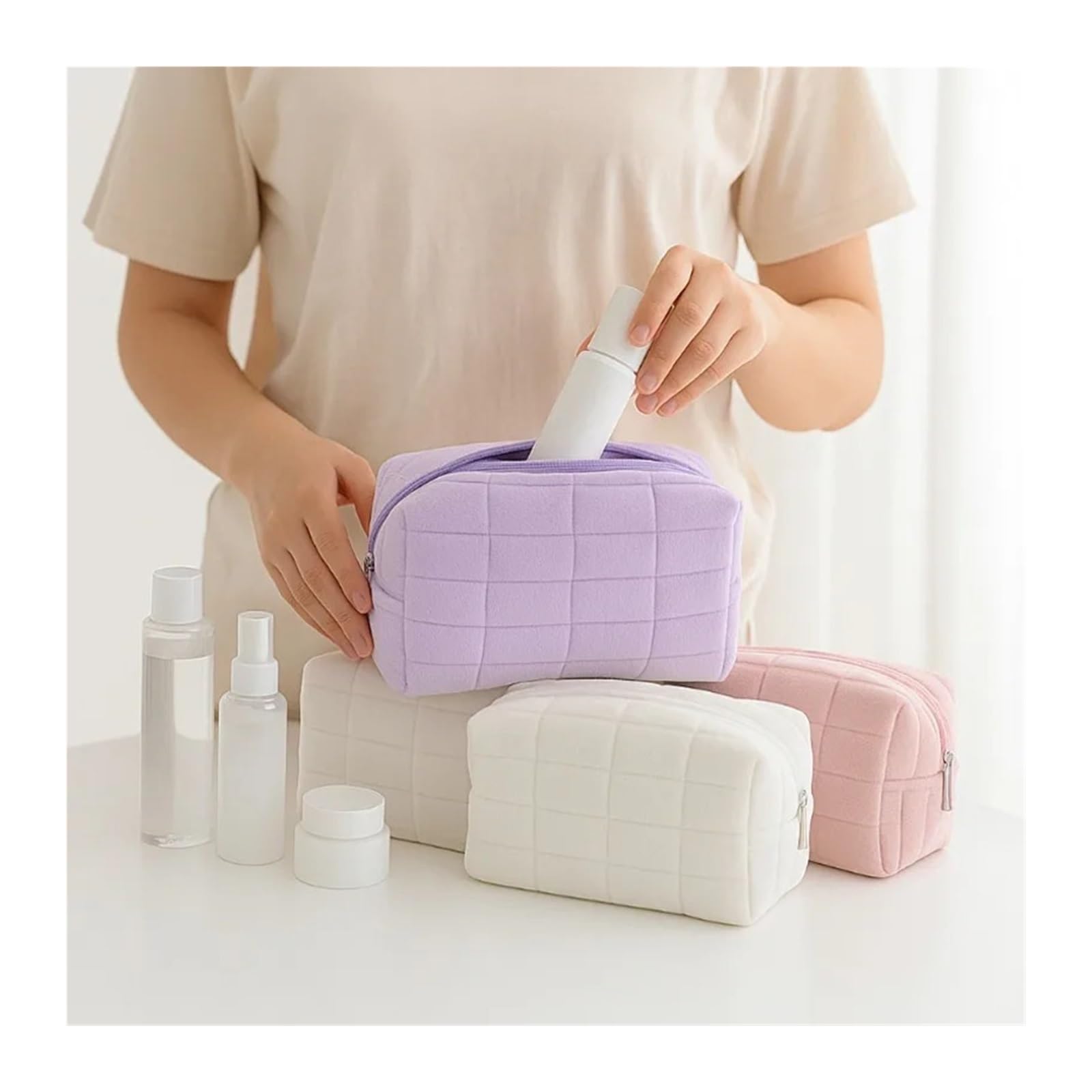 Bolsa de cosméticos de Felpa for Mujer