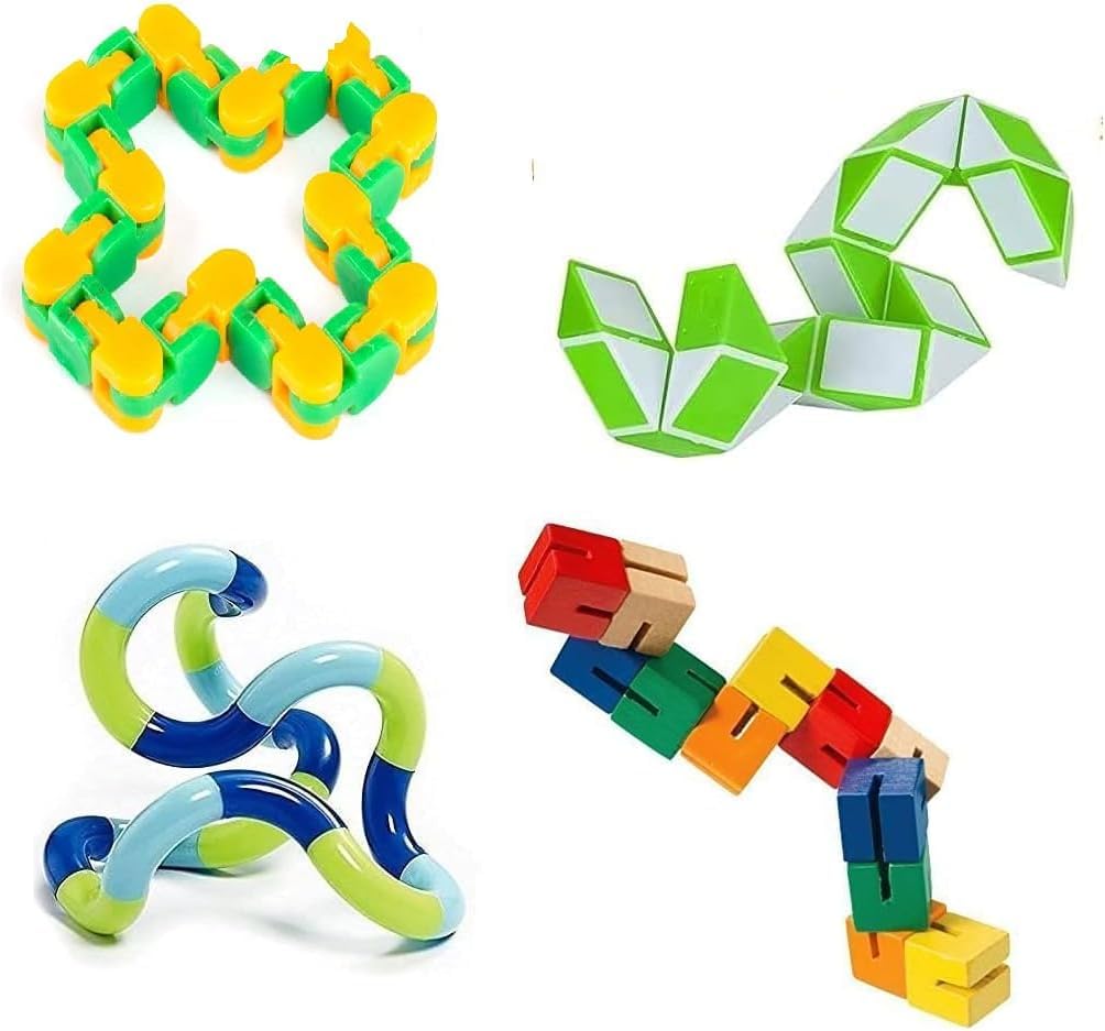 Amazon.com: Fidgets for Stress Relief and Relaxation. The 4Pk