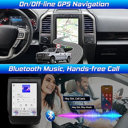 Radio Cidava F150 12.1 pulg Android para Ford F150 miniatura 5