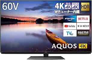 Amazon | シャープ 60V型 液晶 テレビ AQUOS 4T-C60CN1 4K