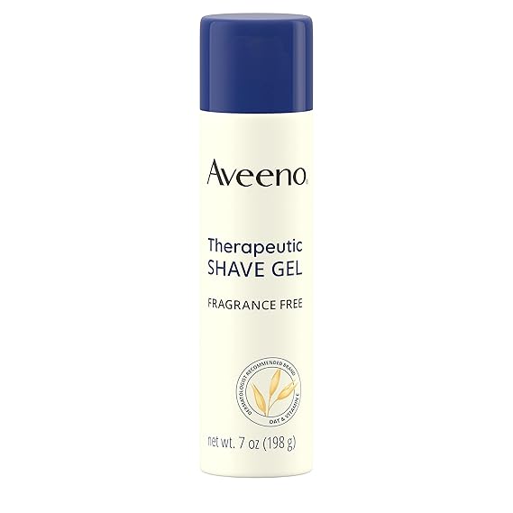 Aveeno Therapeutic Shave Gel with Oat and Vitamin E to Help Prevent