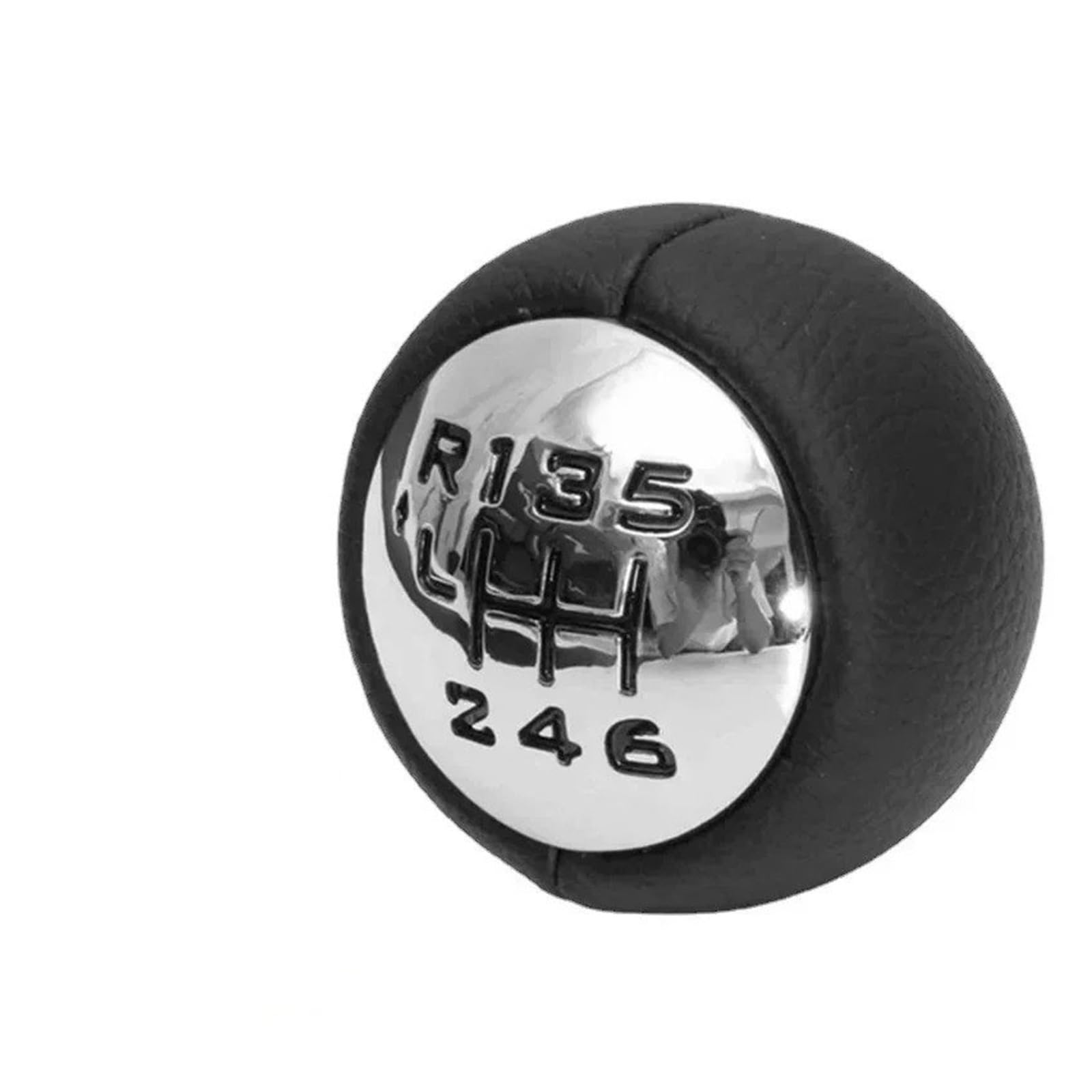 Wbdmszjqrt 5 Speed Shift Lever Knob For Citroen For C3 For C4 C8 Gear Stick Knob Head Lever Adapter Manual 5 6 Speed Transmission(5 Speed)
