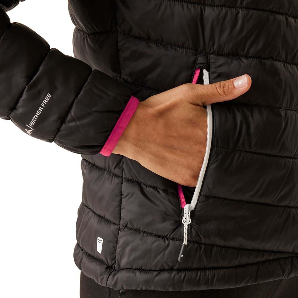 Regatta Regatta Women's Hooded Hillpack II Jacket Abrigo acolchado con capucha y cremallera Hillpack II Packaway de Regatta para mujer Mujer
