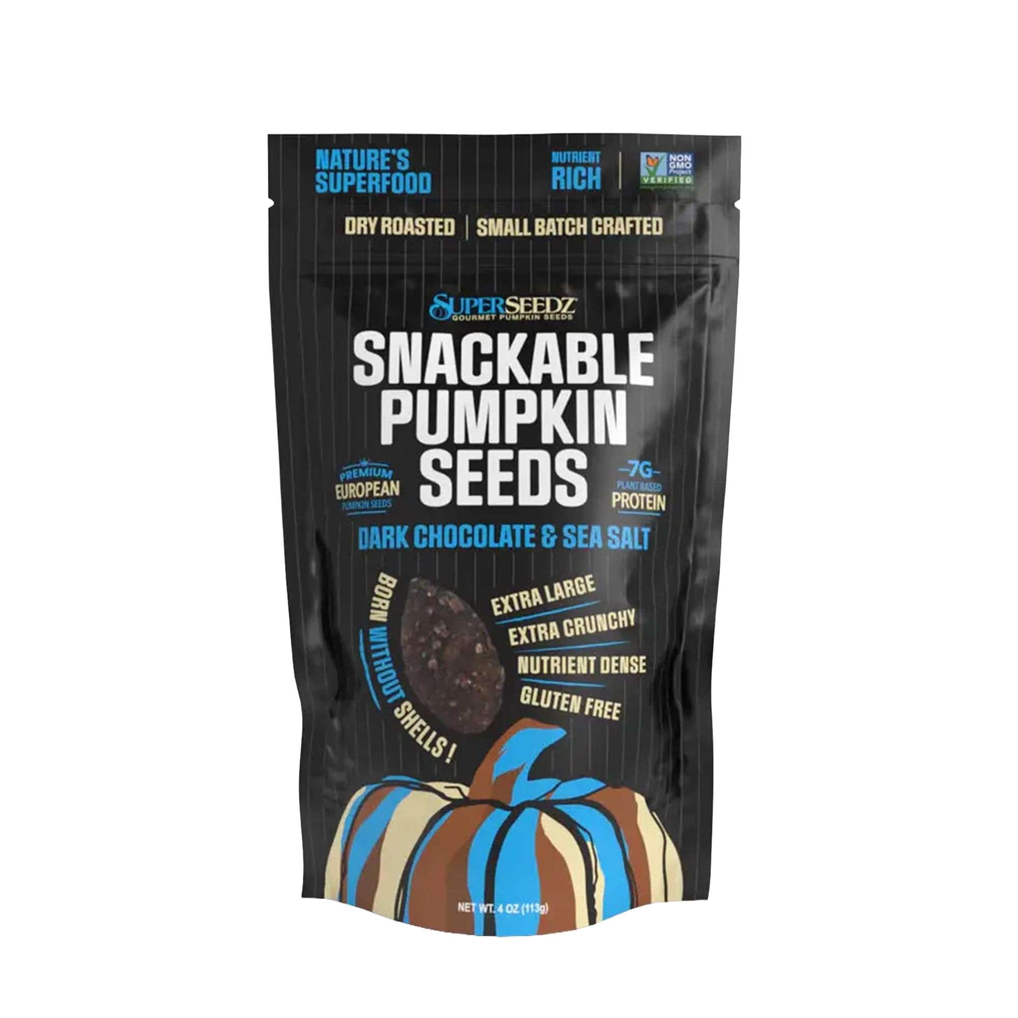 Amazon.com : SuperSeedz Dry Roasted Pumpkin Seeds Dark Chocolate