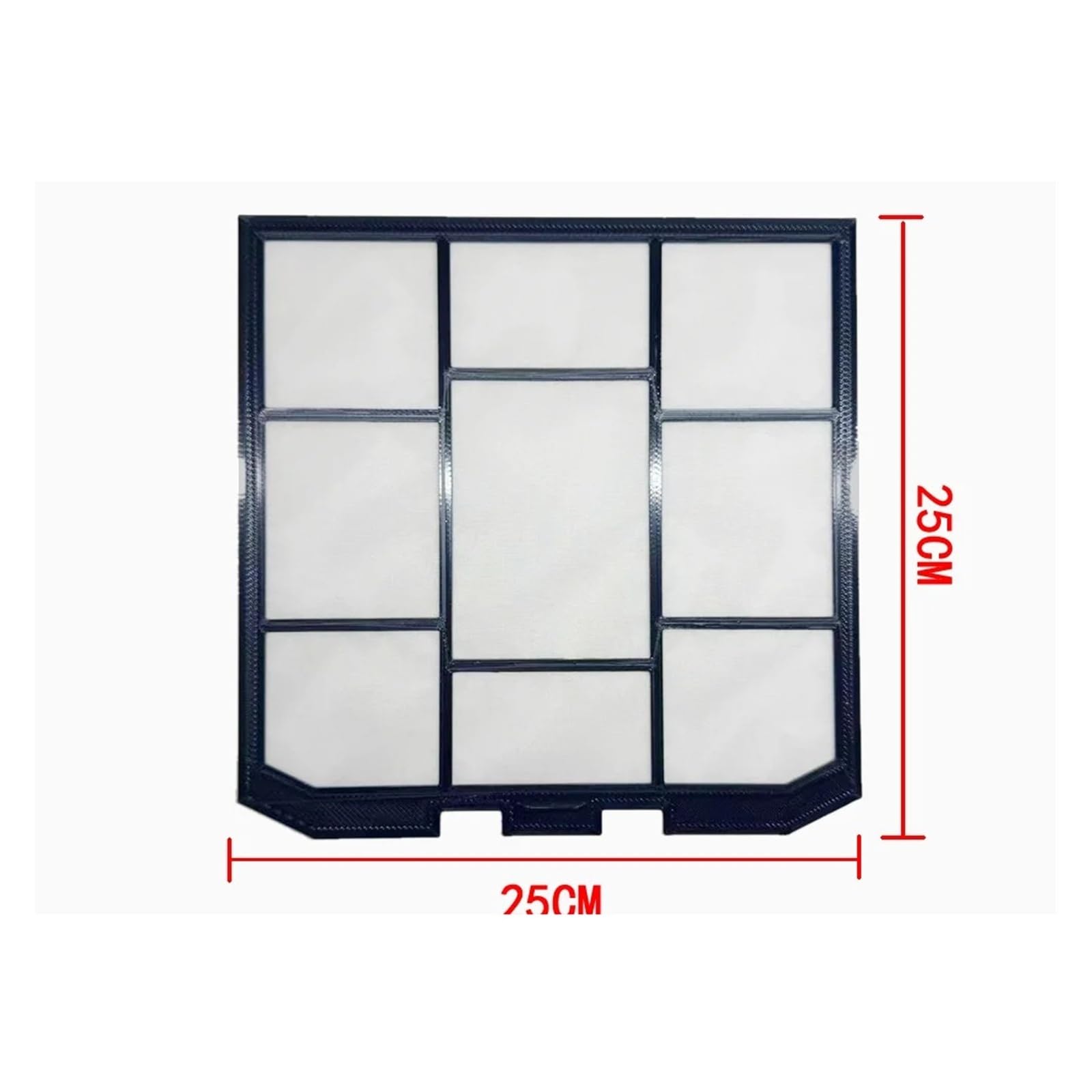 Filtro de aire acondicionado, Compatible con Hitachi, piezas de aire acondicionado tipo split montadas en ventana
