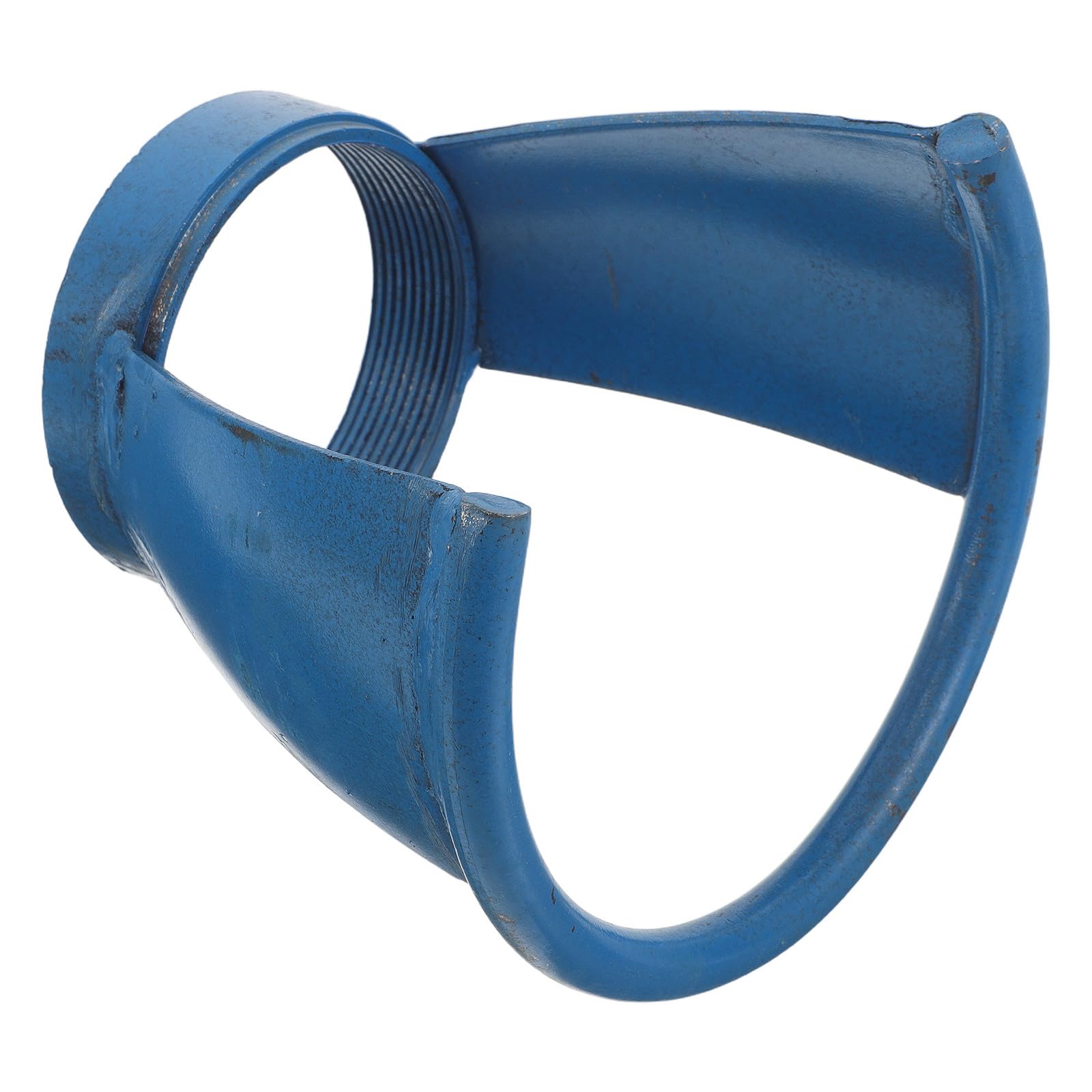 Protège valve bouteille de gaz acier bleu avec poignée intégrée