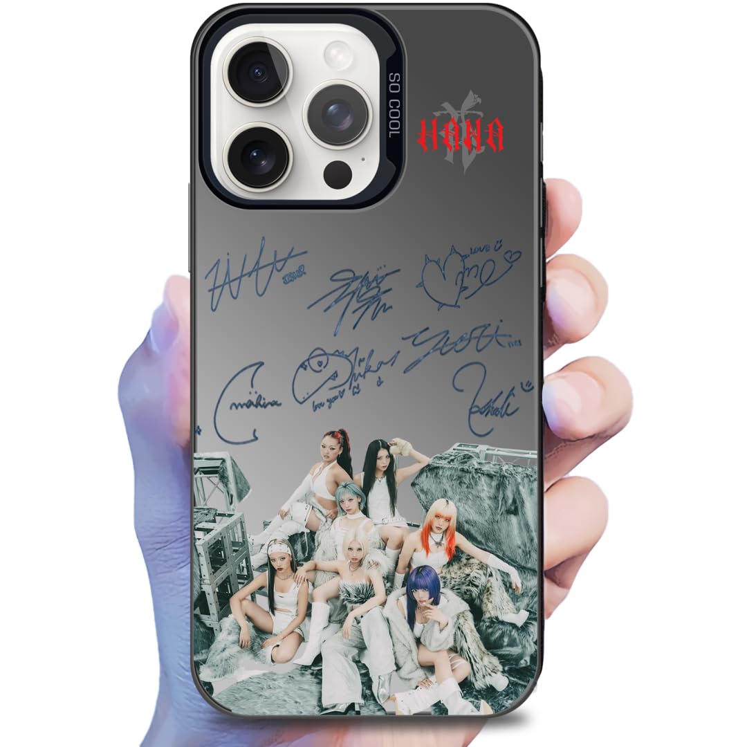 千恋万花 モバイルフォンケース Amazon.co.jp: ZAZUNI 【HANA】ミラースマホケース-黒 iPhone 17 16 15