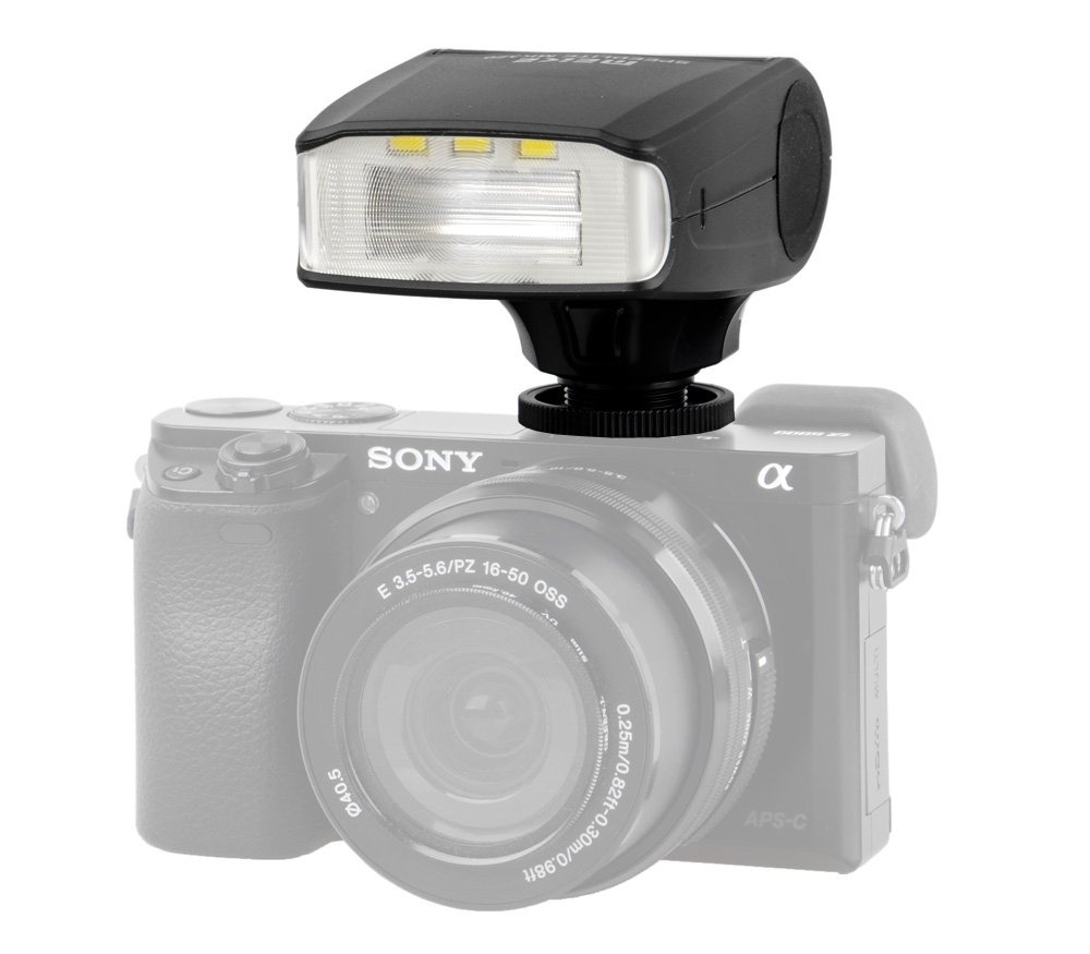 Camera Flash Unit MK-320S Speedlite TTL Flash Compatible with Sony Multi Interface Shoe, black, Für Sony Minolta Mis (MK-320) - Image 2