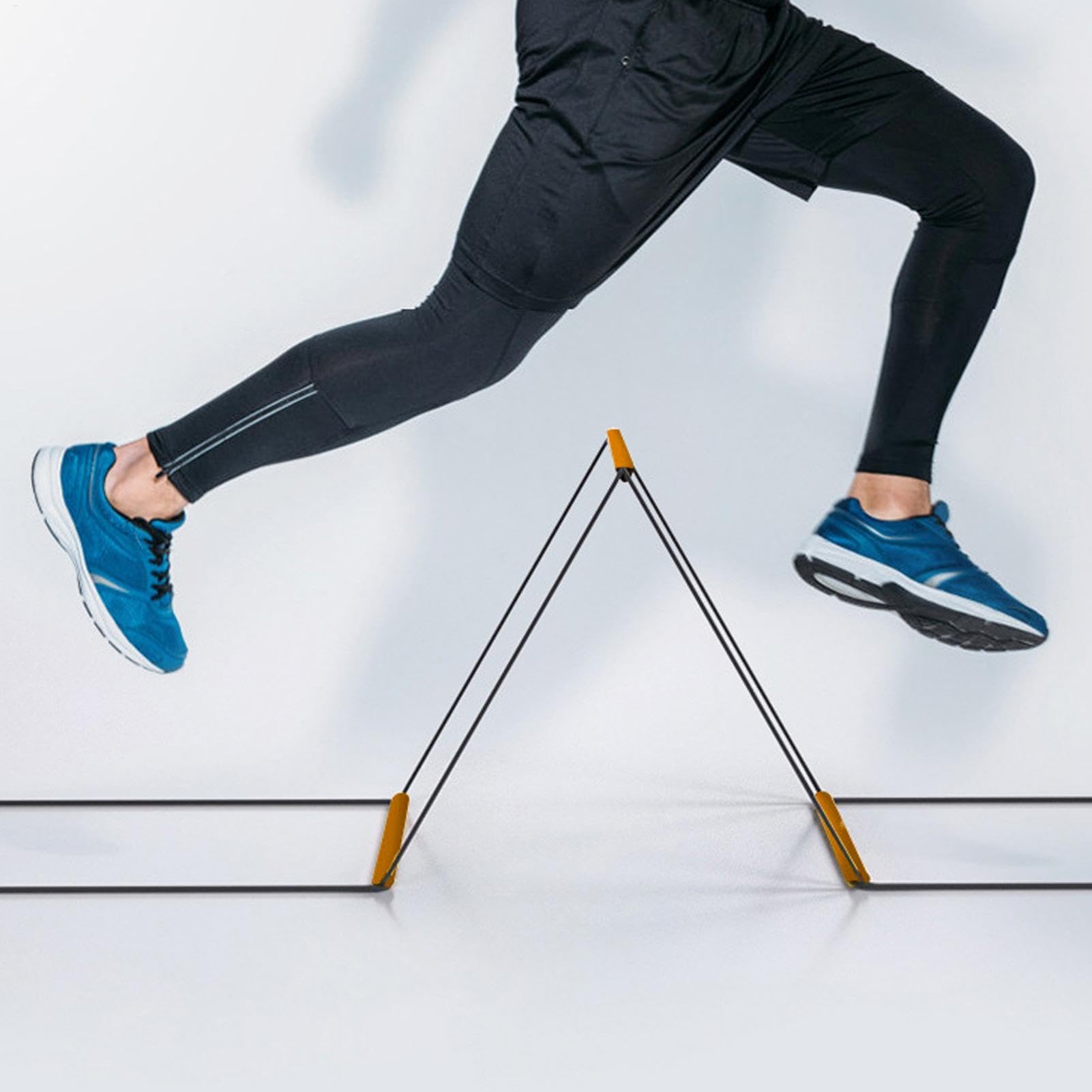 Scaletta per allenamento di velocità con borsa di stoccaggio, attrezzatura per allenamento di calcio e calcio, per allenamento di velocità in interni ed esterni