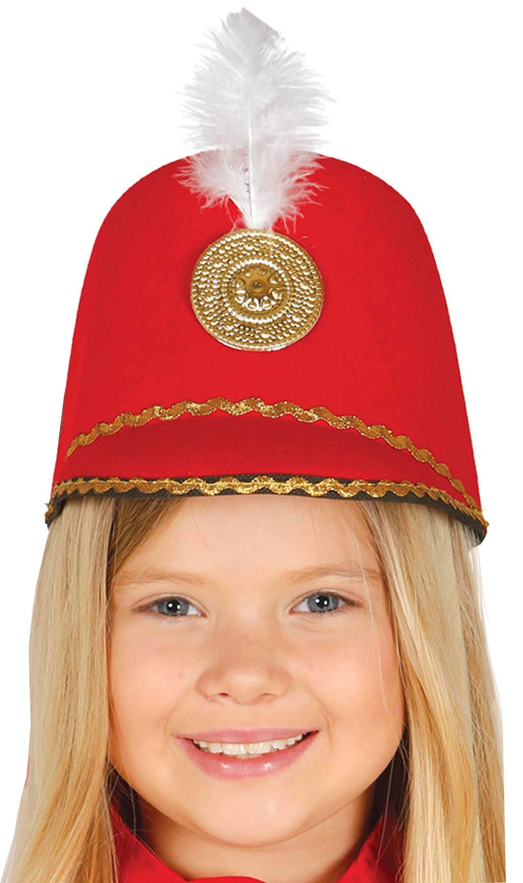 Guirca Sombrero Majorette Rojo Infantil