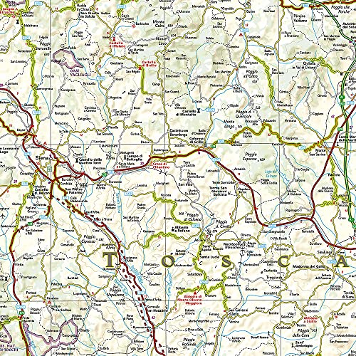Tuscany Map [Italy] (National Geographic Adventure Map, 3305) #TOP1