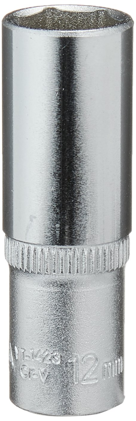 Yato YT-1423 Hexagonal Deep Socket of Size 12mm & Length 50mm Suitable for 1/4 inch Socket Wrench Set |CrV Chromium Mirror Plated Steel|Socket Tool Box|Used as Home & Mechanical Tools|Industrial tool (B01ERS2Z80) Amazon Price History, Amazon Price Tracker